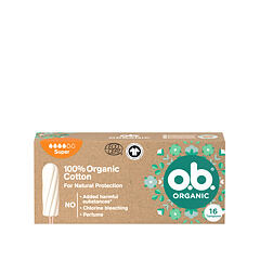 Tampon o.b. Organic Super 16 ks
