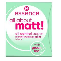 Make-up Essence All About Matt! Oil Control Paper 50 ks