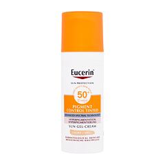 Opalovací přípravek na obličej Eucerin Sun Protection Pigment Control Tinted Gel-Cream SPF50+ 50 ml Light