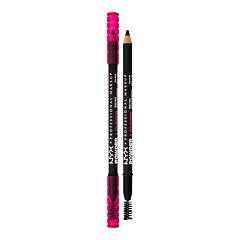Tužka na obočí NYX Professional Makeup Powder Louder Brow Pencil 1,15 g 09 Black