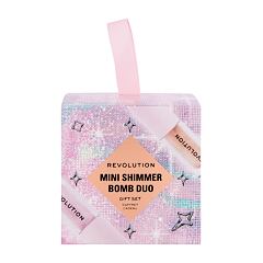 Lesk na rty Makeup Revolution London Mini Shimmer Bomb Duo 1,4 ml Kazeta