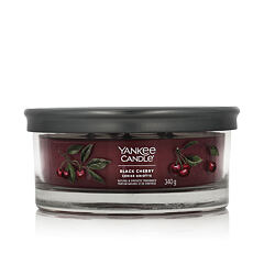 Vonná svíčka Yankee Candle Signature Black Cherry 340 g