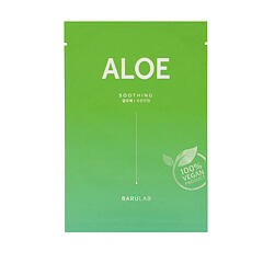 Pleťová maska Barulab Aloe Soothing Face Mask 23 g