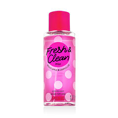 Tělový sprej Victoria´s Secret Pink Fresh & Clean Bright Apple X Campus Life 250 ml