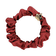 Gumička na vlasy By Eloise London Silk Scrunchie Gold Star Persimmon 1 ks