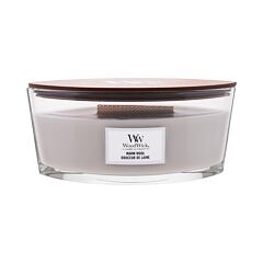 Vonná svíčka WoodWick Warm Wool 453,6 g vada zbarvení