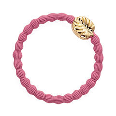 Gumička na vlasy By Eloise London Gold Palm Leaf Neon Peach 1 ks Neon Peach