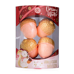 Bomba do koupele Accentra Dreamy Winter Vanilla Sugar Fizzer 4x30 g