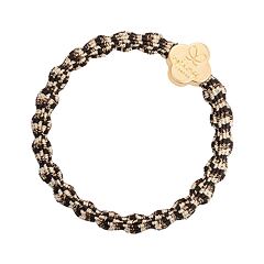 Gumička na vlasy By Eloise London Metallic Gold Quatrefoil 1 ks Cocoa Dust