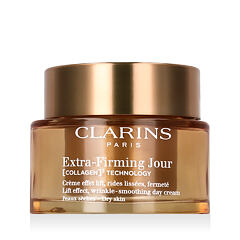 Denní pleťový krém Clarins Extra-Firming Jour Lift Effect, Wrinkle Smoothing Day Cream Plnitelný 50 ml