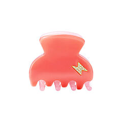 Spona do vlasů By Eloise London Small Hair Claw Bolt 1 ks Coral Blush
