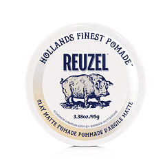 Pro definici a tvar vlasů Reuzel Hollands Finest Pomade Clay Matte Pomade 95 g