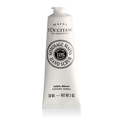 Tělový peeling L'Occitane Shea Butter Hand Scrub 30 ml