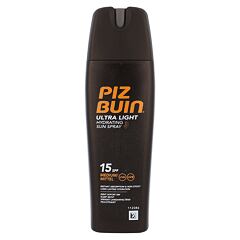 Opalovací přípravek na tělo PIZ BUIN Ultra Light Hydrating Sun Spray SPF15 200 ml