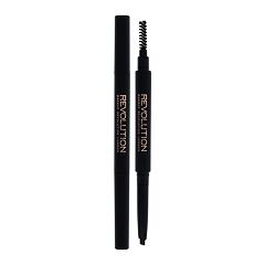 Tužka na obočí Makeup Revolution London Duo Brow Definer 0,15 g Brown