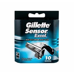 Náhradní břit Gillette Sensor  Excel 10 ks