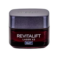 Noční pleťový krém L'Oréal Paris Revitalift Laser X3 Night Cream 50 ml
