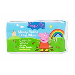 Čisticí ubrousky Peppa Pig Peppa Baby Wipes 56 ks