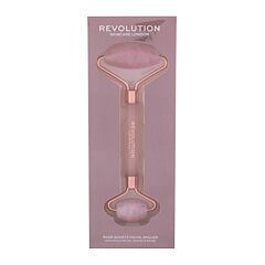 Masážní váleček a kámen Revolution Skincare Roller Rose Quartz Facial Roller 1 ks