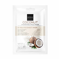 Pleťová maska Gabriella Salvete 15 Minutes Sheet Mask 1 ks Coconut