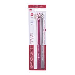 Klasický zubní kartáček Swissdent Profi Whitening Trio Soft 3 ks White, Pink, Grey