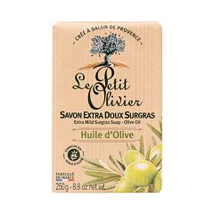 Tuhé mýdlo Le Petit Olivier Olive Oil Extra Mild Surgras Soap 250 g