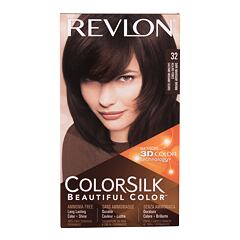 Barva na vlasy Revlon Colorsilk Beautiful Color 59,1 ml 32 Dark Mahogany Brown