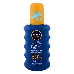 Opalovací přípravek na tělo Nivea Sun Kids Protect & Care Sun Spray SPF50+ 200 ml