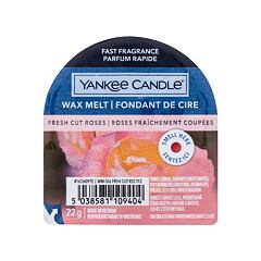 Vonný vosk Yankee Candle Fresh Cut Roses 22 g