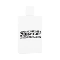 Tělové mléko Zadig & Voltaire This is Her! 200 ml