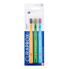 Klasický zubní kartáček Curaprox Smart Ultra Soft Trio 1 balení
