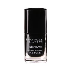 Lak na nehty Gabriella Salvete Longlasting Enamel 11 ml 01 Deep Black