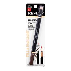 Tužka na obočí Revlon Colorstay Brow Shape & Glow 0,83 g 255 Soft Brown