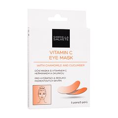 Maska na oči Gabriella Salvete Vitamin C Eye Mask 5 ks