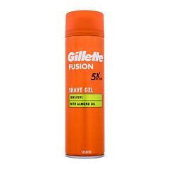 Gel na holení Gillette Fusion Sensitive Shave Gel 200 ml