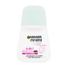 Antiperspirant Garnier Mineral Protection 6-in-1 Cotton Fresh 48h 50 ml