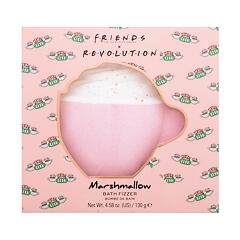 Bomba do koupele Makeup Revolution London X Friends Bath Fizzer Marshmallow 130 g
