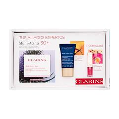 Denní pleťový krém Clarins Multi-Active Gift Set 30+ Dry Skin 50 ml Kazeta
