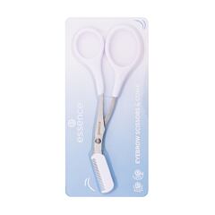 Péče o řasy a obočí Essence Eyebrow Scissors & Comb 1 ks