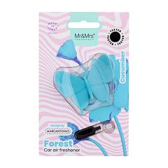 Vůně do auta Mr&Mrs Fragrance Forest Butterfly Light Blue 1 ks