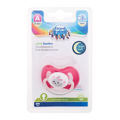 Dudlík Canpol babies Bunny & Company Latex Soother Pink 0-6m 1 ks