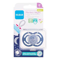 Dudlík MAM Perfect Night Silicone Pacifier 6m+ Bears 1 ks