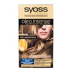 Barva na vlasy Syoss Oleo Intense Permanent Oil Color 50 ml 7-10 Natural Blond poškozená krabička