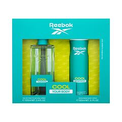 Toaletní voda Reebok Cool Your Body 100 ml poškozená krabička Kazeta
