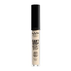 Korektor NYX Professional Makeup Can't Stop Won't Stop Contour Concealer 3,5 ml 1.5 Fair