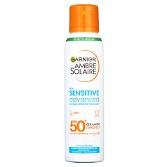 Opalovací přípravek na tělo Garnier Ambre Solaire Sensitive Advanced Invisible Protection Mist SPF50+ 150 ml