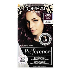 Barva na vlasy L'Oréal Paris Préférence Vivid Colors 60 ml 4,261 Dark Purple