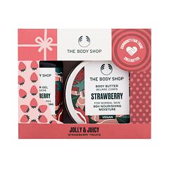 Sprchový gel The Body Shop Strawberry  Jolly & Juicy 60 ml Kazeta