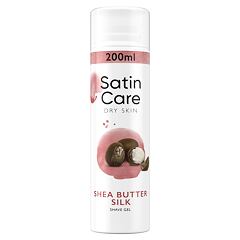 Gel na holení Gillette Satin Care Dry Skin Shea Butter Silk 200 ml