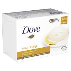 Tuhé mýdlo Dove Nourishing Beauty Cream Bar 4x90 g